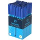 Ручка шариковая SCHNEIDER (Германия) Tops 505 F Light, СИНЯЯ, корпус голубой, узел 0,8мм, 150523