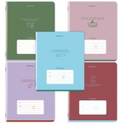 Тетрадь 12 л. BRAUBERG клетка, обложка картон, PHRASES, 107777