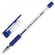 Ручка шариковая с грипом BRAUBERG 'X-Writer', СИНЯЯ, узел 0,7 мм, линия письма 0,35 мм, 142403