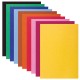 Цветная бумага, А5, бархатная, 10 цветов, 110 г/м2, BRAUBERG, 124725