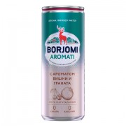 Напиток ГАЗИРОВАННЫЙ BORJOMI 'Flavored Water Вишня-Гранат' 0,33 л, Грузия, BR000231