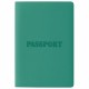 Обложка для паспорта, мягкий полиуретан, 'PASSPORT', цвет 'тиффани', STAFF, 238404