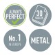Дырокол металлический LEITZ 'New NeXXT WOW', до 30 листов, синий металлик, блистер, 50082036