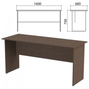 Стол письменный 'Канц', 1600х600х750 мм, цвет венге (КОМПЛЕКТ)