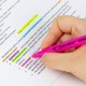 Набор текстовыделителей двусторонних 6 НЕОНОВЫХ ЦВЕТОВ, BRAUBERG 'TWIN NEON', линия 1-5 мм, 152517