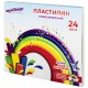 Пластилин классический ЮНЛАНДИЯ 'ЮНЫЙ ВОЛШЕБНИК', 24 цвета, 480 г, СО СТЕКОМ, 106511