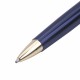 Ручка бизнес-класса шариковая BRAUBERG 'Perfect Blue', корпус синий, узел 1 мм, линия письма 0,7 мм, синяя, 141415
