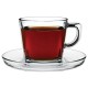 Набор чайный, на 6 персон (6 чашек объемом 210 мл, 6 блюдец), стекло, 'Baltic', PASABAHCE, 95307