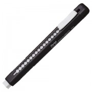 Ластик выдвижной PENTEL (Япония) 'Clic Eraser', 117х12х15 мм, белый, черный держатель, ZE80-A