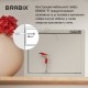Сейф мебельный BRABIX 'D-24m', 240х310х260 мм, 7 кг, ключевой замок, крепление к стене, 291162