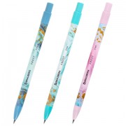 Карандаш механический цанговый 2 мм, BRAUBERG 'FROST', HB, встроенная точилка, корпус ассорти, 182062