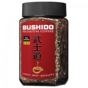 Кофе растворимый BUSHIDO 'Red Katana', сублимированный, 100 г, 100% арабика, стеклянная банка, BU10009014