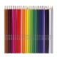 Карандаши цветные акварельные BRAUBERG 'АКАДЕМИЯ', 24 цвета, шестигранные,высокое качество, 181400