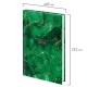 Ежедневник датированный 2026 145х215 мм, А5, STAFF, ламинированная обложка, 'Green Marble', 117315
