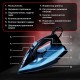 Утюг паровой SONNEN SI-2099, 2400 Вт, керамическое покрытие, антикапля, антинакипь, синий, 456996
