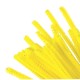 Проволока синельная для творчества 'Пушистая', желтая, 30 шт., 0,6х30 см, ОСТРОВ СОКРОВИЩ, 661539