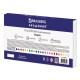 Пластилин классический BRAUBERG 'АКАДЕМИЯ', 24 цвета, 480 г, со стеком, ВЫСШЕЕ КАЧЕСТВО, 105899