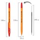 Ручка шариковая BRAUBERG 'ULTRA ORANGE', КРАСНАЯ, узел 0,7 мм, чернила ГЕРМАНИЯ, наконечник ШВЕЙЦАРИЯ, 143564