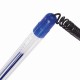 Ручка шариковая настольная BRAUBERG 'Counter Pen', СИНЯЯ, пружинка, корпус синий, 0,5 мм, 143259