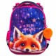 Ранец BRAUBERG PREMIUM, 2 отделения, с брелоком, 'Cute fox', LED-ЛАМПОЧКИ, 38х29х16 см, 272019