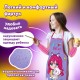 Накидка фартук с нарукавниками для труда ЮНЛАНДИЯ, 46х54 см, 'Anime hugs', 272468