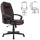 Кресло офисное BRABIX PREMIUM 'Trend EX-568', экокожа, коричневое, 532101