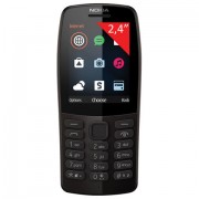 Телефон мобильный NOKIA 210 TA-1139, 2 SIM, 2,4', MicroSD, 0,3 Мп, черный, 16OTRB01A02