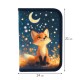 Пенал BRAUBERG, 1 отделение, 1 откидная планка, полиэстер, 21х14 см, 'Dreaming fox', 274595