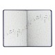Дневник для музыкальной школы 48 л., обложка кожзам твердый, термотиснение, BRAUBERG, черный, 105502