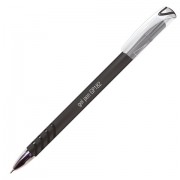 Ручка гелевая STAFF 'College', ЧЕРНАЯ, корпус черный, игольчатый узел 0,6 мм, линия письма 0,3 мм, 143018