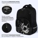 Рюкзак BRAUBERG SOFT, 2 отделения, 3 кармана, 'Осколки', СВЕТЯЩИЙСЯ, 40х31х15 см, 274402