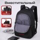 Рюкзак GERMANIUM UPGRADE универсальный, 3 отделения, отделение для ноутбука, USB-порт, 'UP-2', черный, 47х33х21 см, 271666