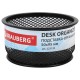 Подставка-органайзер BRAUBERG 'Germanium', металлическая, круглое основание, 50х95 мм, черная, 223120