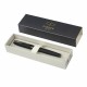 Ручка перьевая PARKER 'IM Achromatic Black BT', черный матовый, нержавеющая сталь, синяя, 2127741