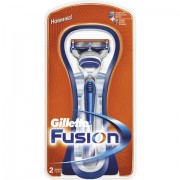 Бритва GILLETTE (Жиллет) 'Fusion', с 2 сменными кассетами, для мужчин