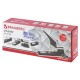 Степлер МОЩНЫЙ №24/6-23/24 металлический BRAUBERG 'Heavy duty', до 200 листов, черный, 227660