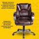 Кресло офисное BRABIX 'Eldorado EX-504', экокожа, коричневое, 530875