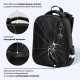 Ранец BRAUBERG SHINY, 2 отделения, с брелоком, 'Опасный паук', СВЕТЯЩИЙСЯ РИСУНОК, 38х28х14 см, 274425