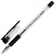 Ручка шариковая с грипом BRAUBERG 'X-Writer', ЧЕРНАЯ, узел 0,7 мм, линия письма 0,35 мм, 142404