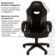 Кресло компьютерное BRABIX 'Accent GM-161', TW/экокожа, черное/серое, 532576, 7083504