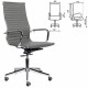 Кресло офисное BRABIX PREMIUM 'Intense EX-531', экокожа, хром, темно-серое, 532542