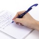 Ручка стираемая гелевая с грипом BRAUBERG 'X-ERASE', СИНЯЯ, корпус синий, узел 0,7 мм, линия письма 0,35 мм, 143333