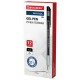 Ручка гелевая с грипом BRAUBERG 'Max-Oil Gel', ЧЕРНАЯ, игольчатый узел 0,5 мм, линия письма 0,3 мм, 144260