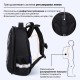 Ранец BRAUBERG SHINY, 2 отделения, с брелоком, 'Хаски', СВЕТЯЩИЙСЯ РИСУНОК, 38х28х14 см, 271383