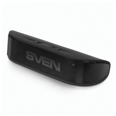 Колонка портативная SVEN PS-70BL, 1.0, 6 Вт, Bluetooth, черная, SV-014629