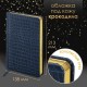 Ручка шариковая PARKER 'Jotter Core Stainless Steel GT', ежедневник А5 синий, пакет, 880889