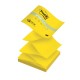 Блок самоклеящийся (стикер) POST-IT ORIGINAL 'Лето' (Z-блок) 76х76 мм, 100 л., желтый неон, R330-ONY