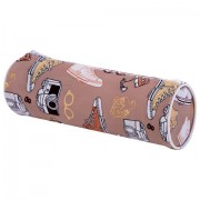 Пенал-тубус ПИФАГОР, мягкий, 'HOLIDAY', 20х7 см, 229269