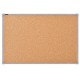 Доска пробковая для объявлений 100х60 см, металлическая рамка, BS, П-60, П*60