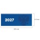 Планинг датированный 2027 285х112мм, STAFF, гребень, картонная обложка, 64 листа, 'Символика РФ', 117853